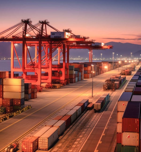 Container terminal at the Port of San Juan, Puerto Rico