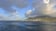 Basseterre harbour and town under Mount Liamuiga, seen from a ship entering port, St Kitts