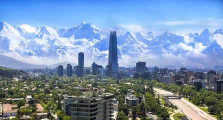 santiago-chile-aerial-view
