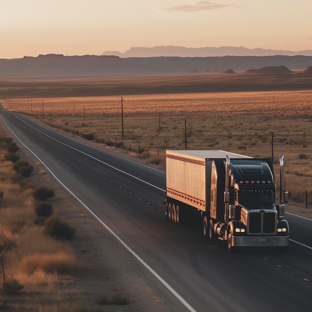 Road freight transport and delivery services